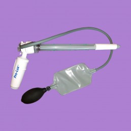 Rectoscope kit with light disposable